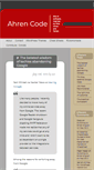 Mobile Screenshot of code.ahren.org